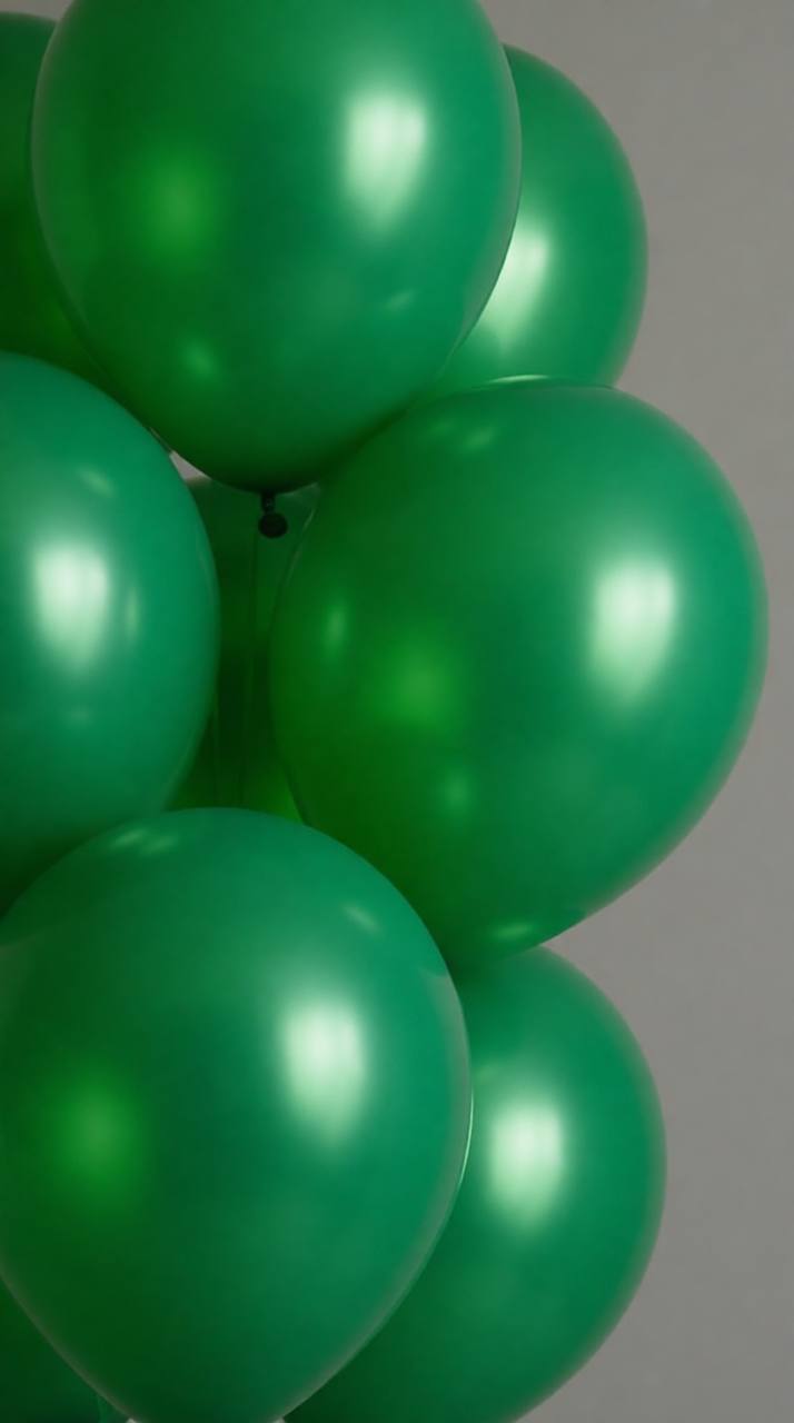 Гелиевые шары «Зеленые»